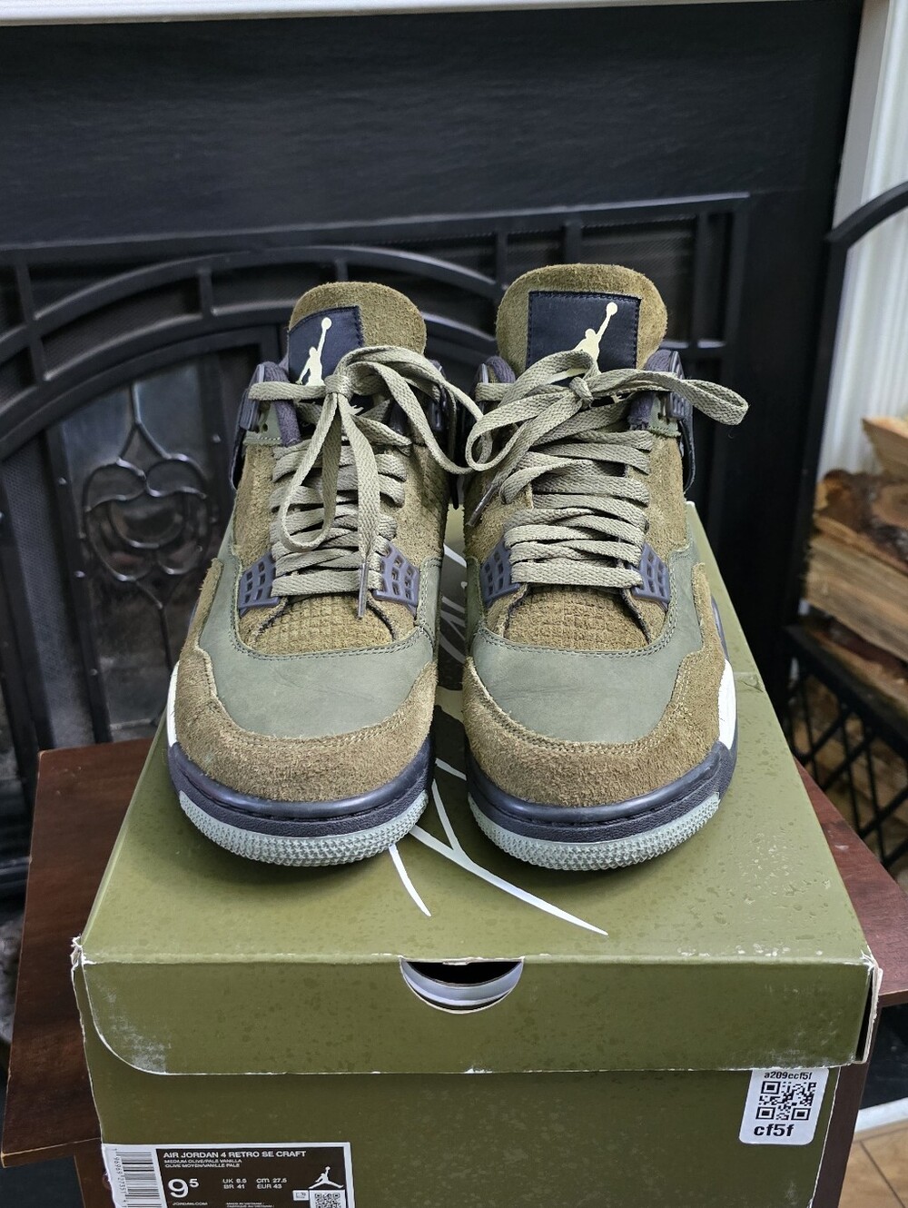 Jordan 4 Retro SE Craft Medium Olive (FB9927-200) Sizes 9.5